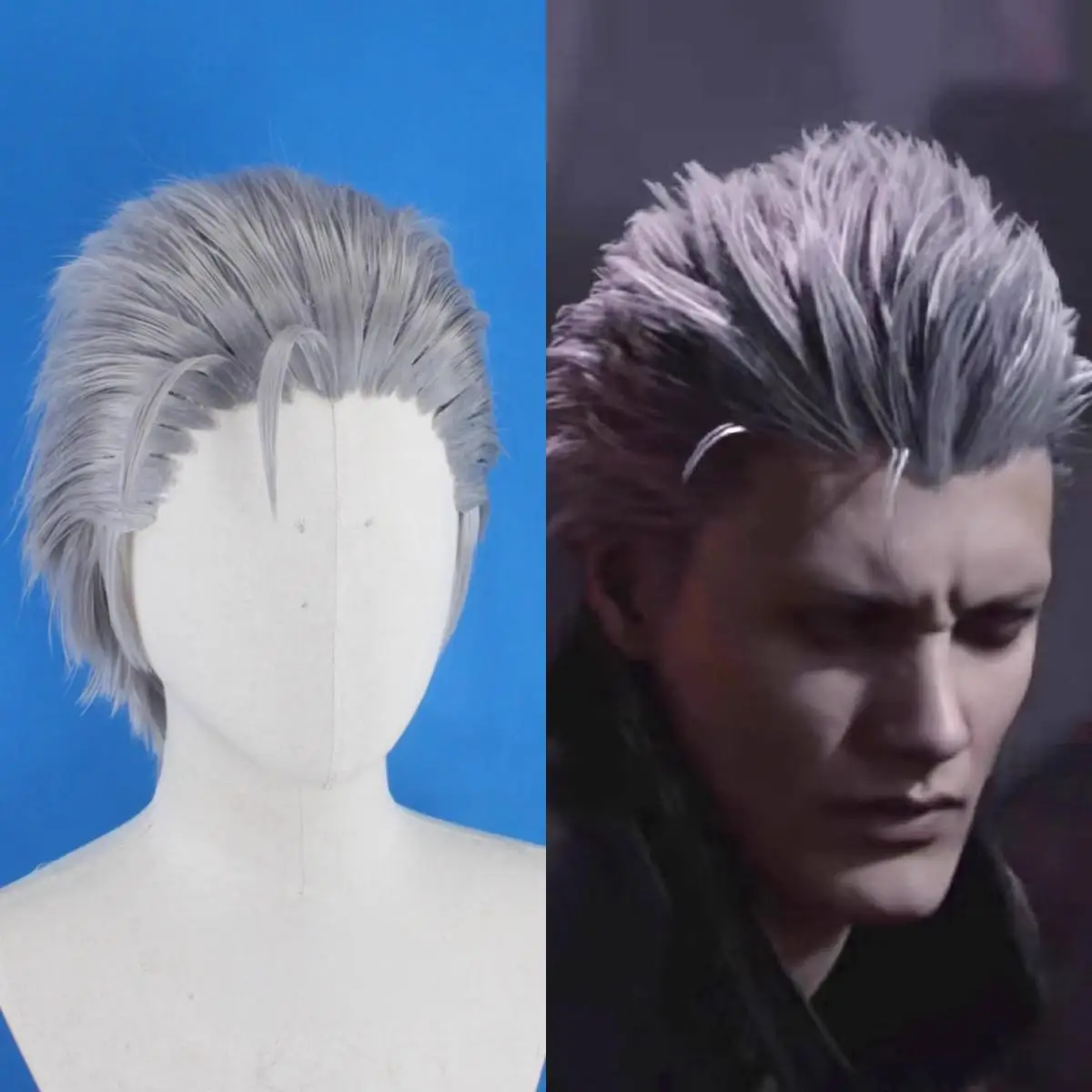 Devil may cry vergil косплей парик