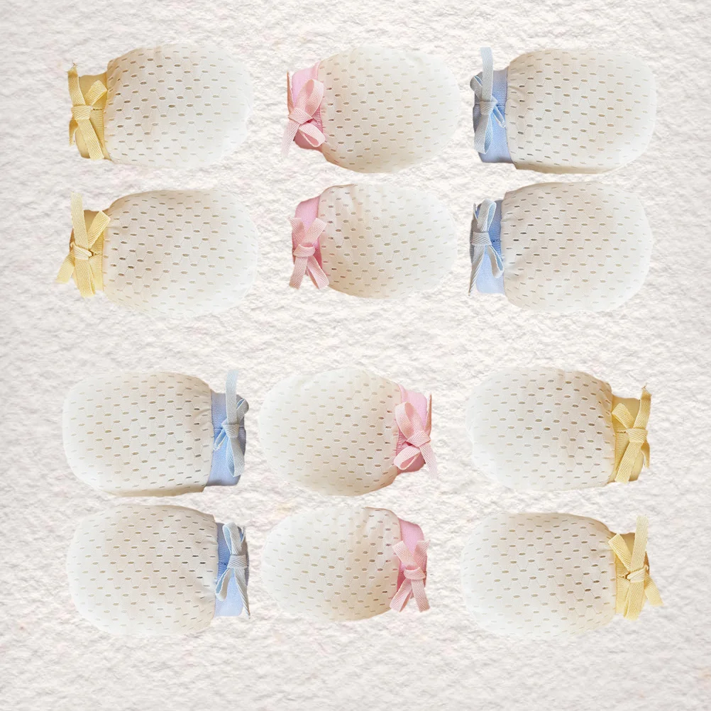 6 пар защитных перчаток от царапин для новорожденных - Фотография_2