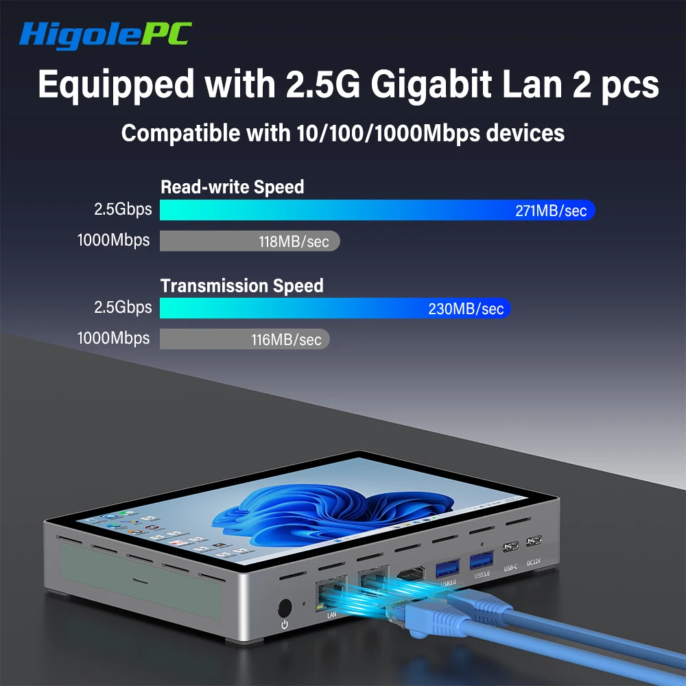 Мини-пк higole f9b pro 7 дюймов - Фотография_5