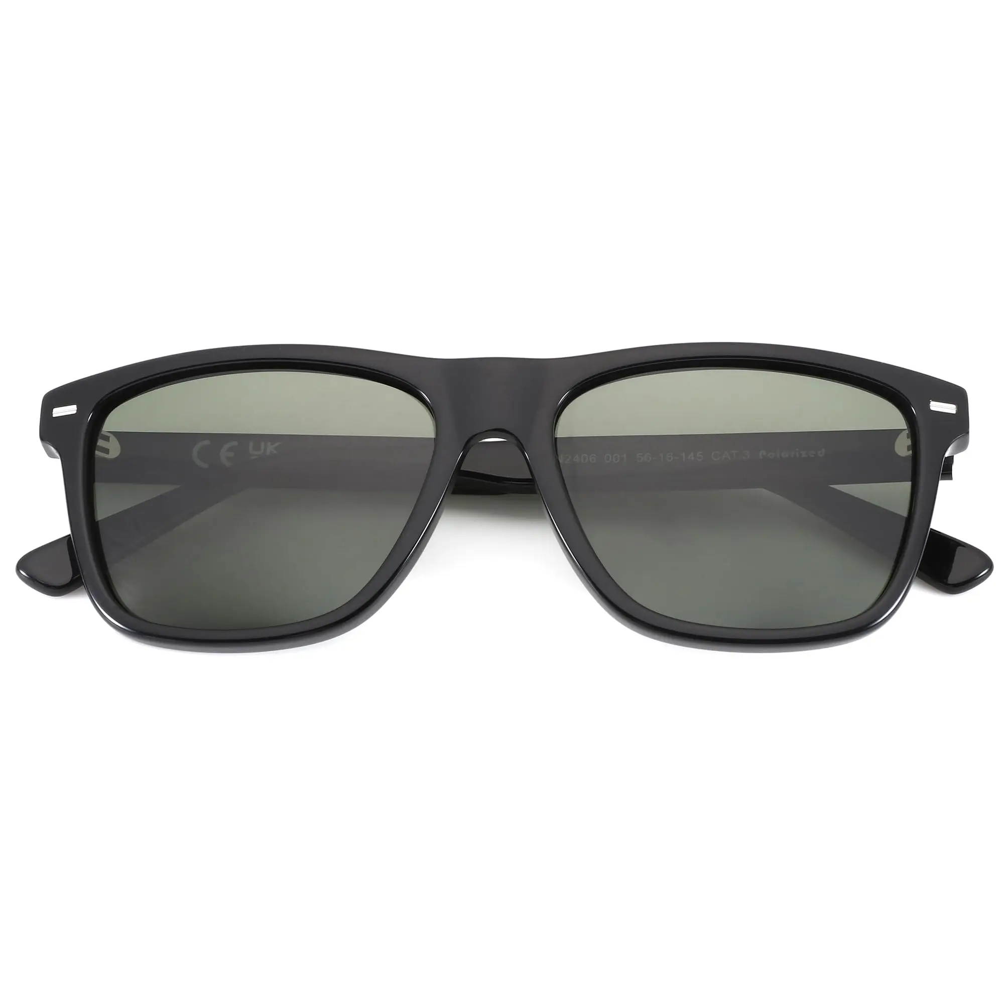 Мужские поляризационные квадратные солнцезащитные очки с защитой uv400 - Фотография_3