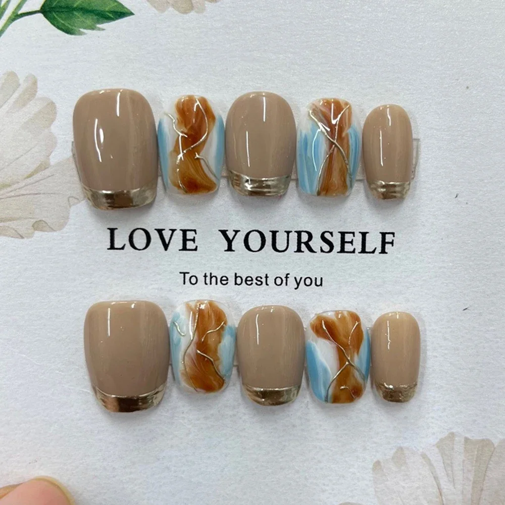 Винтажные золотые кошачьи глаза майяра - Фотография_3