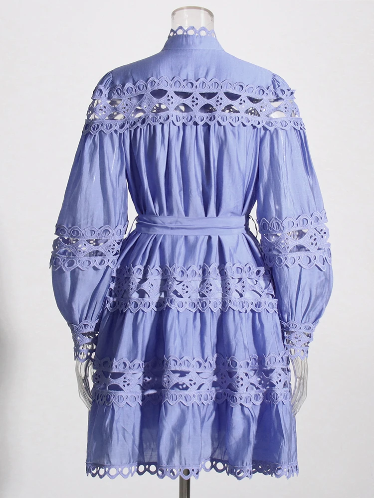 Chicever, однотонные мини-платья для женщин - Фотография_4