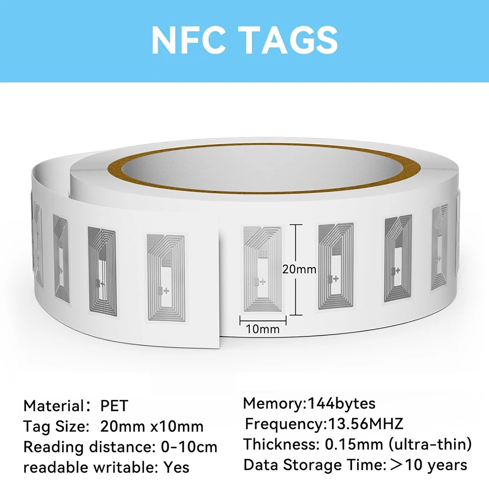 Наклейки с метками nfc - Фотография_2