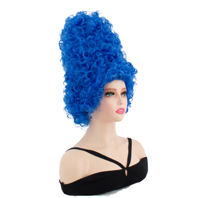 Распродажа синих вьющихся волос симпсона - Фотография_3