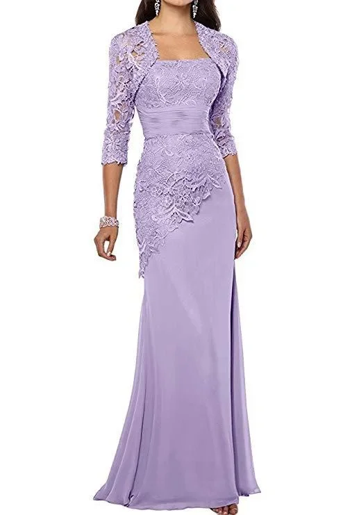 New chiffon lace mother of the - Фотография_2