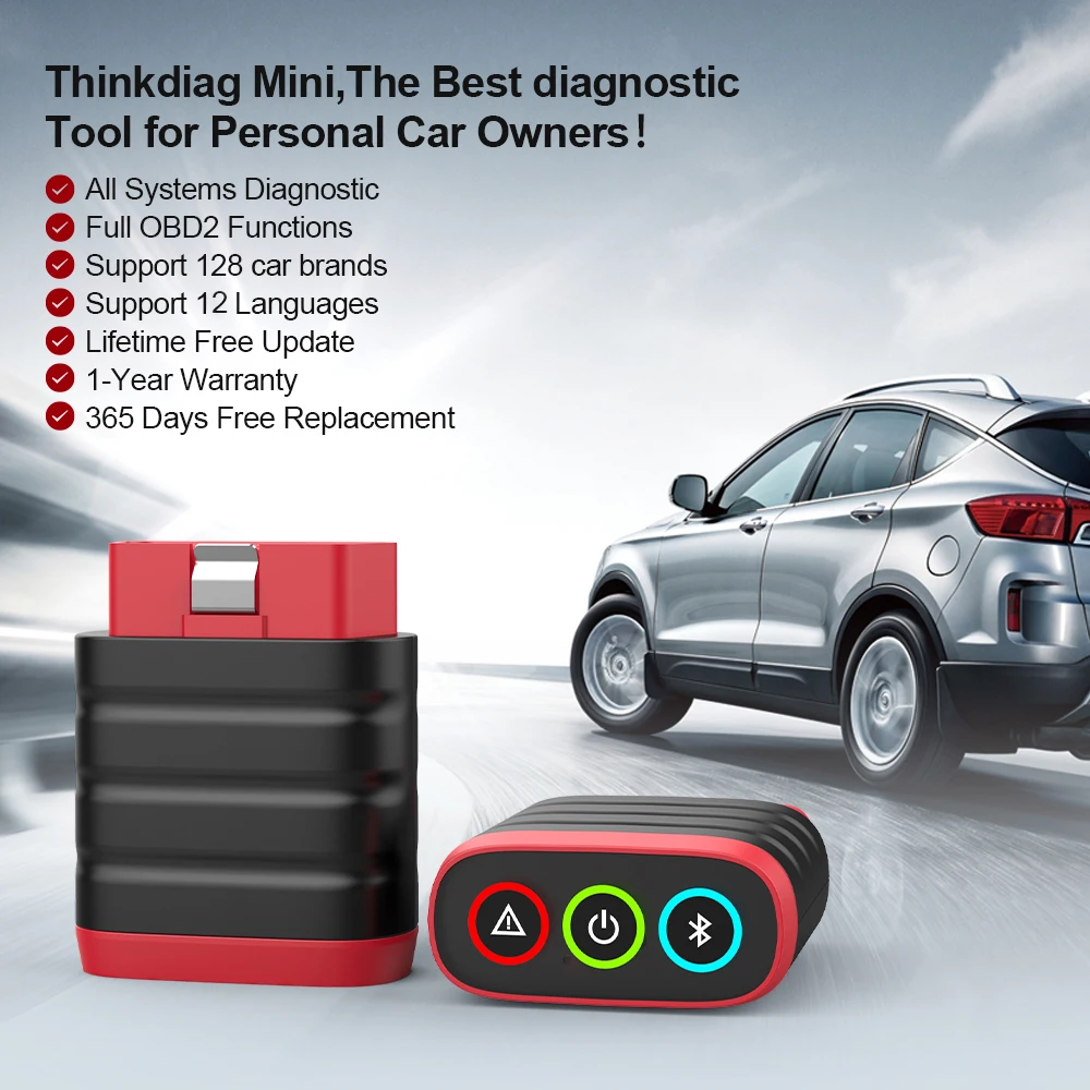 Thinkcar thinkdiag mini obd2 сканер - Фотография_4
