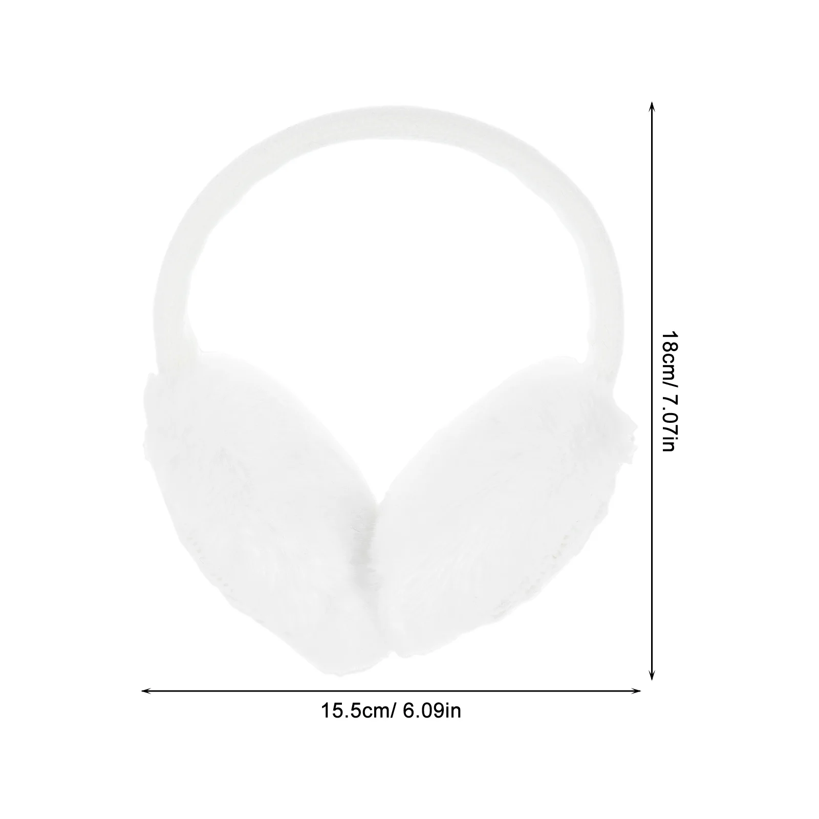 Зимние детские наушники с мягкой подкладкой и высокой эластичной лентой - Фотография_2