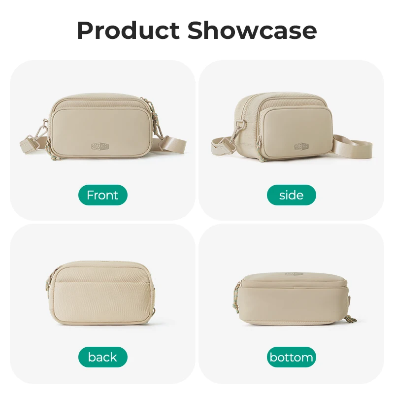 Bagsmart женская сумка через плечо для тренировок - Фотография_6