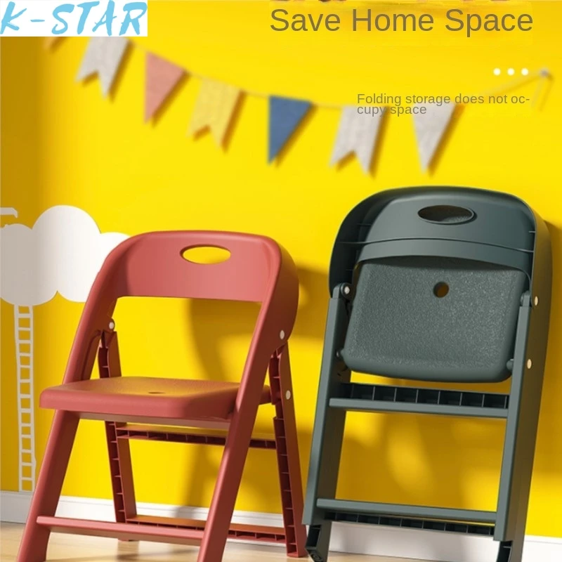 Пластиковый складной легкий стул k-star