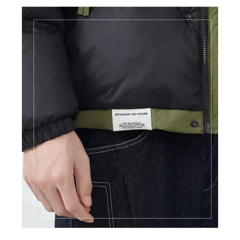 Роскошный брендовый мужской пуховик - Фотография_4