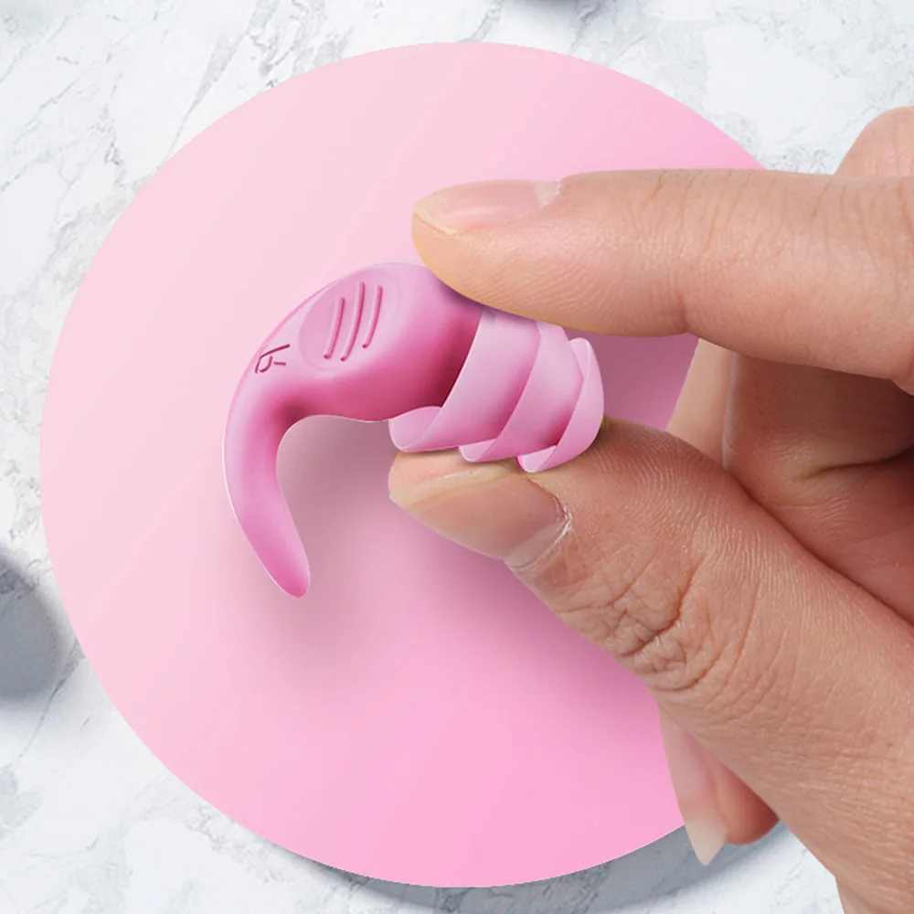 Мягкие силиконовые беруши звуконепроницаемые затычки для сна - Фотография_6