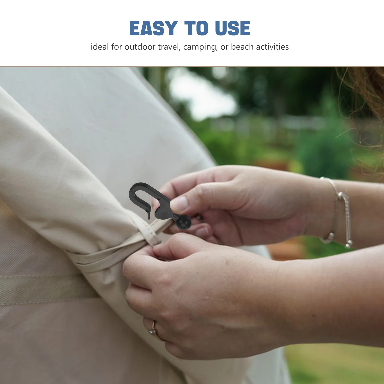 Прозрачные пластиковые крючки для штор - Фотография_3