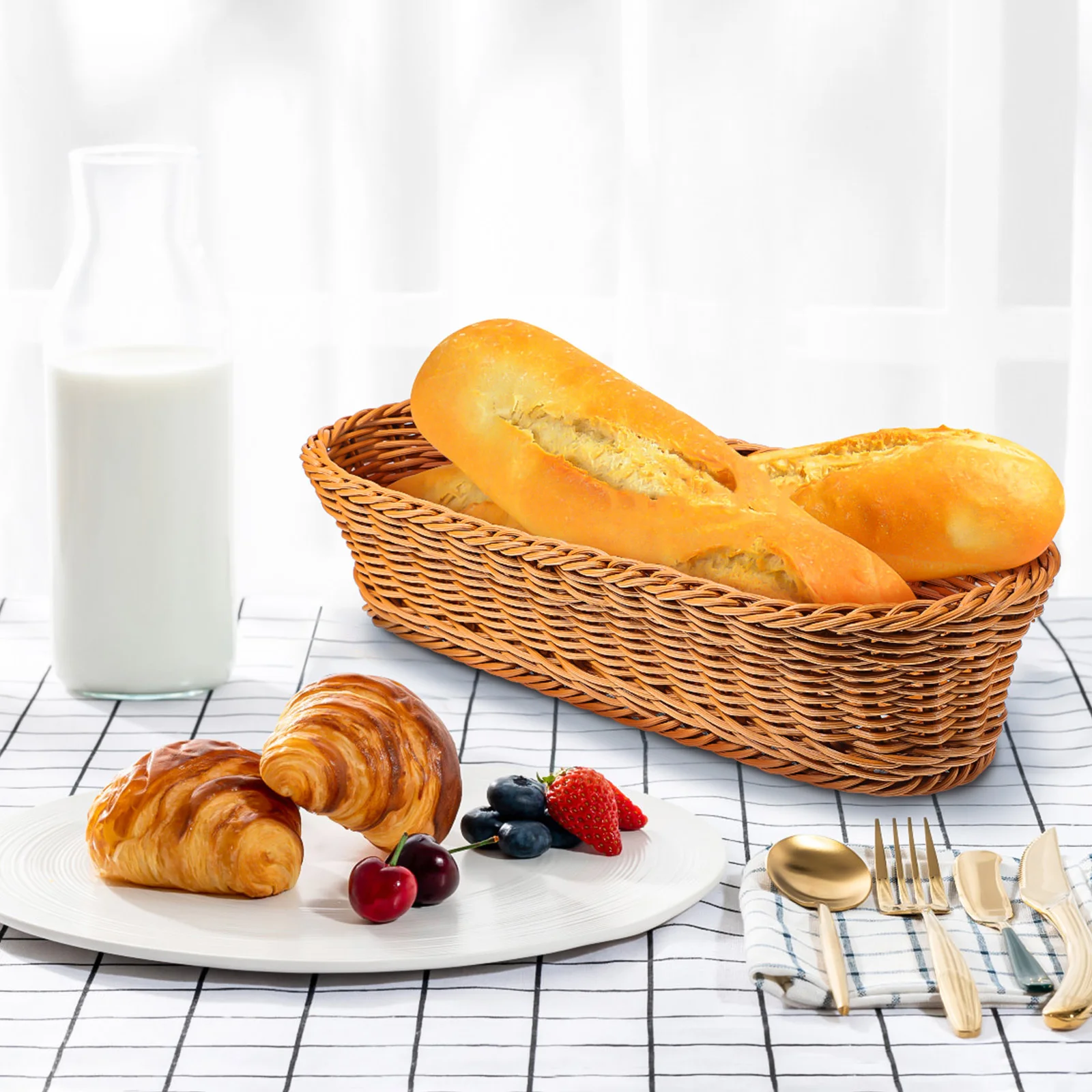 Тканая корзина для хлеба - Фотография_2