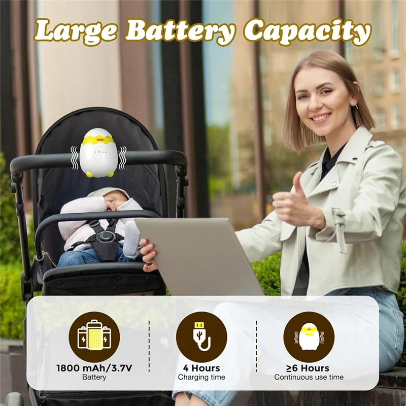 Перезаряжаемая детская качалка для колясок - Фотография_6