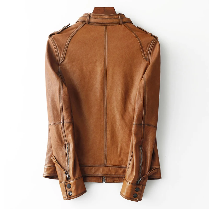 Женские байкерские куртки из 100% - Фотография_3