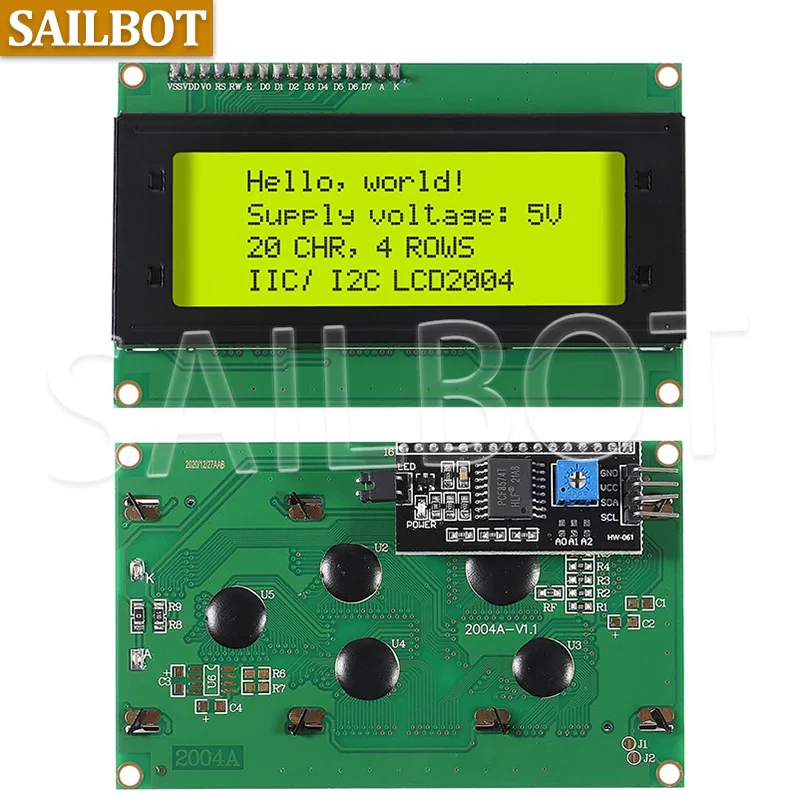 Lcd2004 + i2c lcd2004 20x4 2004a - Фотография_3