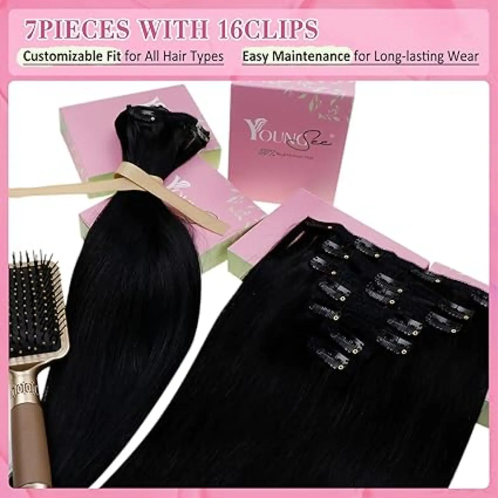 Youngsee на заколке для наращивания - Фотография_4