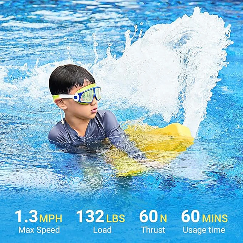 Электрическая доска для плавания aupool с водяным бластером