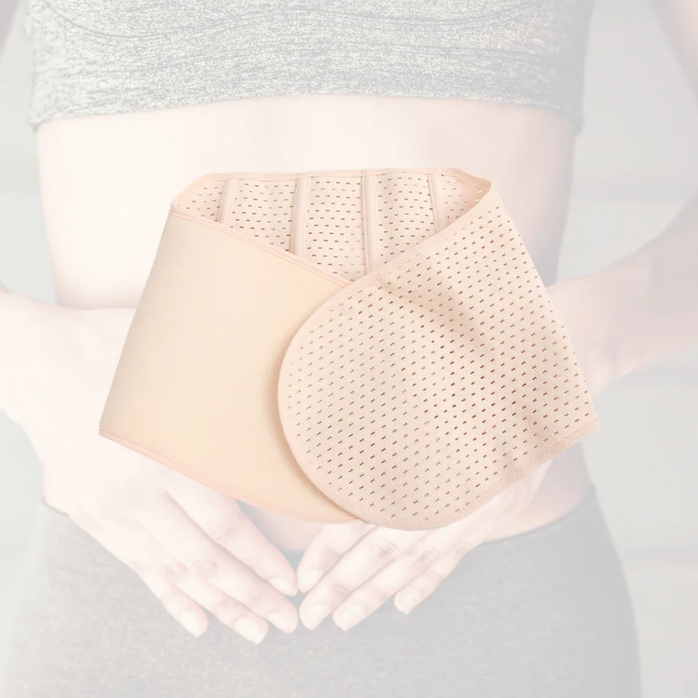 Послеродовой пояс для живота телесного цвета