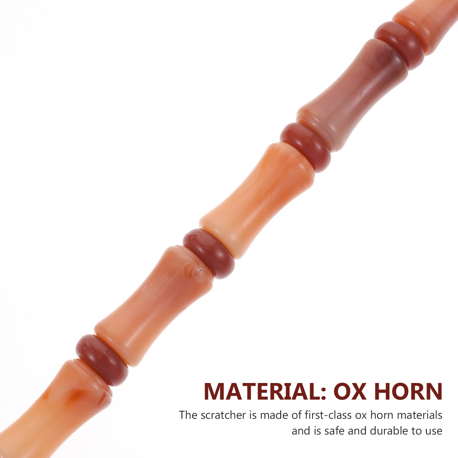 Скребок для спины с бычьим рогом