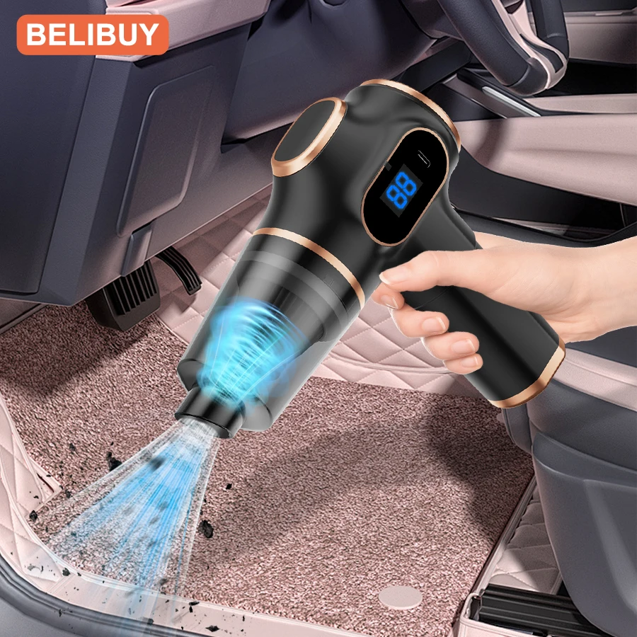 Belibuy беспроводной пылесос двойного назначения для дома и автомобиля - Фотография_3