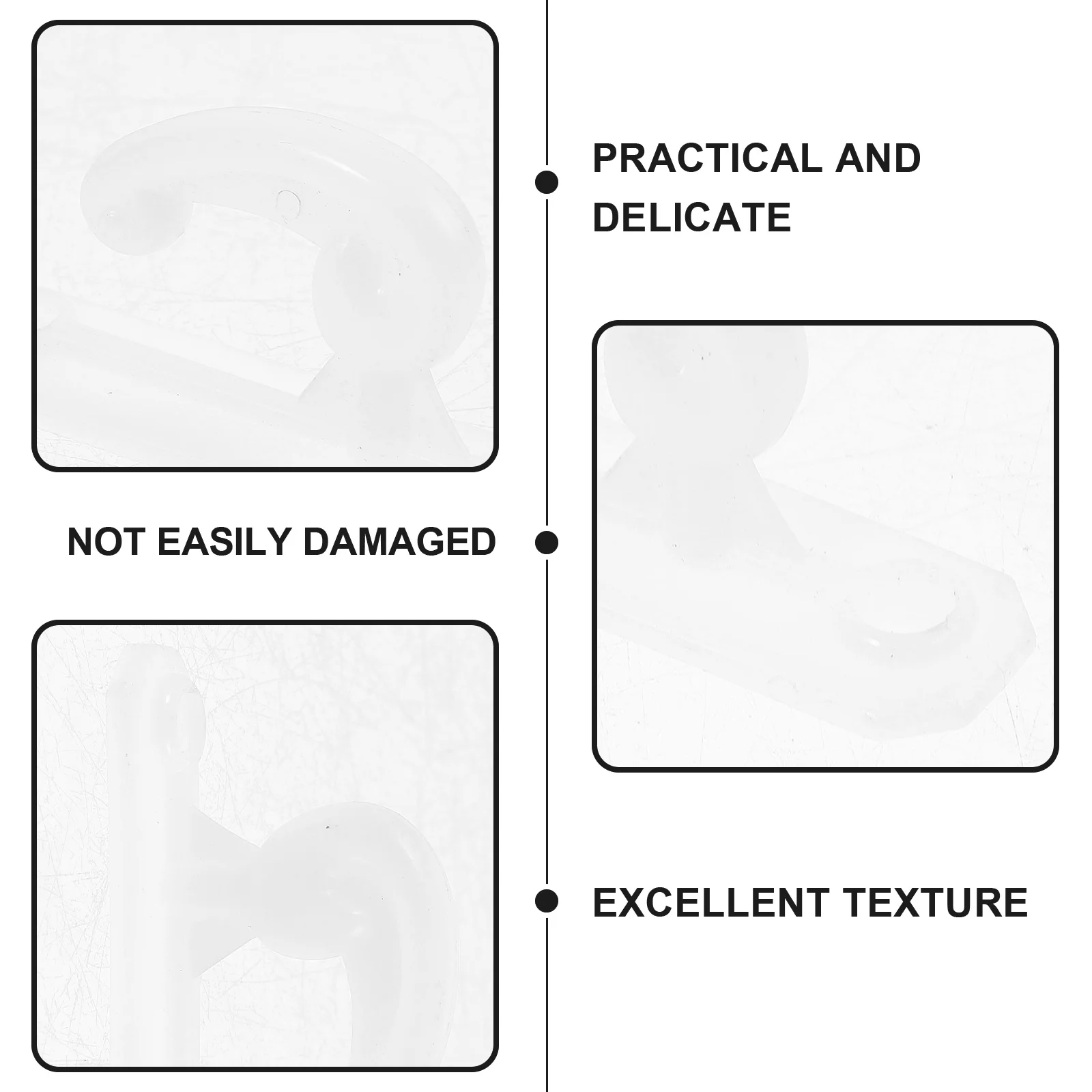 Пластиковые настенные крючки - Фотография_5