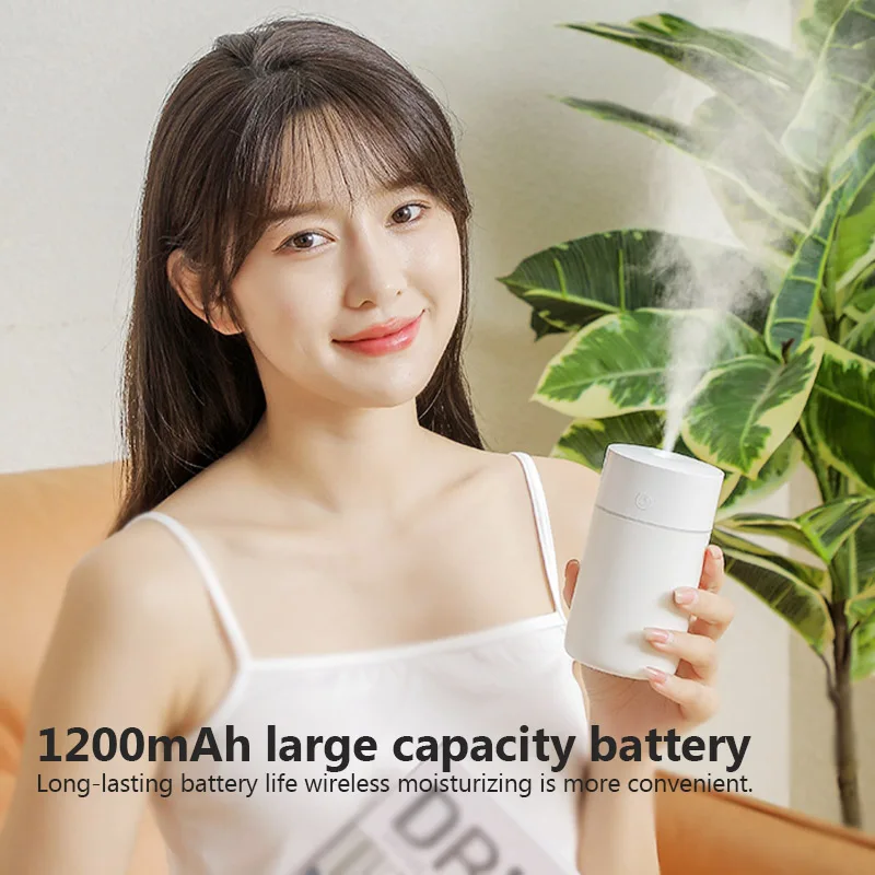 Красочный портативный увлажнитель - Фотография_5