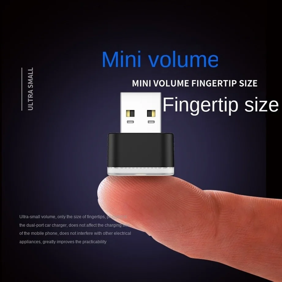 Автомобильный мини-usb светодиодный - Фотография_6