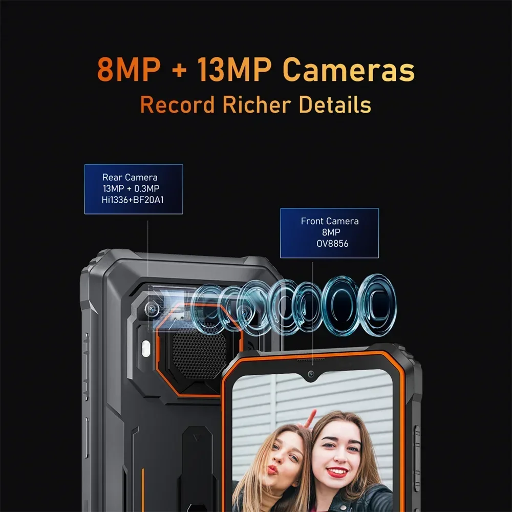 Прочный смартфон blackview bv6200 pro с android 13 - Фотография_6