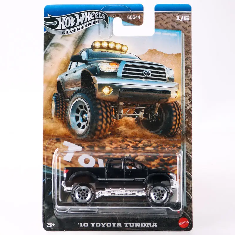 Оригинальный автомобиль hot wheels toyota truck silver series 1/64 - Фотография_2