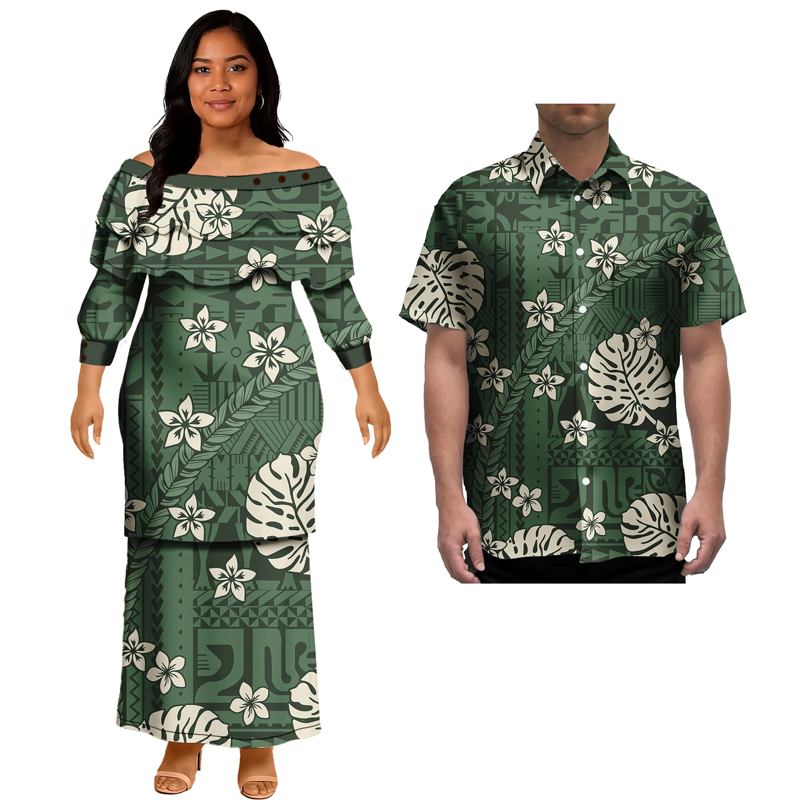 Платье pacific islander в полинезийском племени самоан - Фотография_2