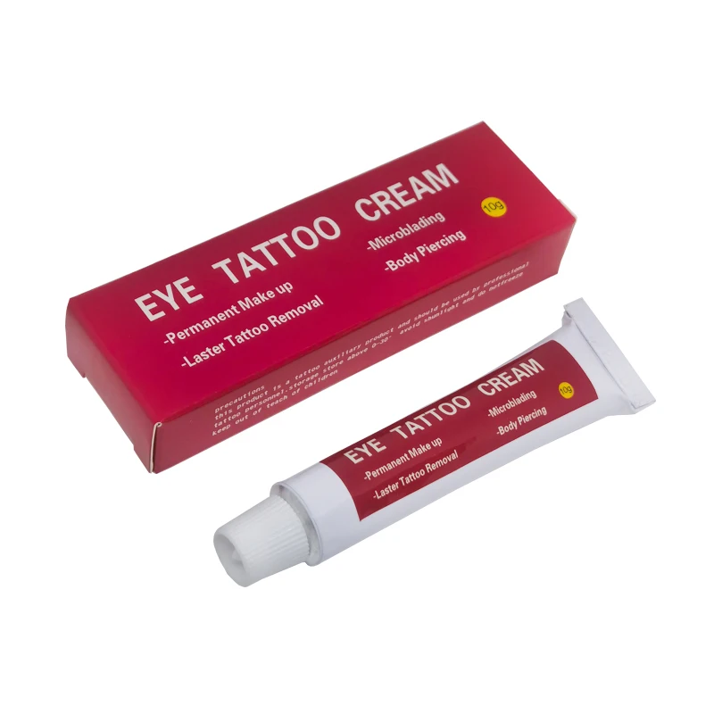 Новый крем для татуировки eye перед хирургией
