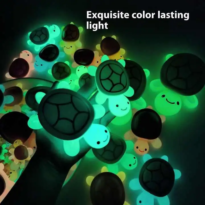 Милый мультяшный светящийся черепаха - Фотография_3