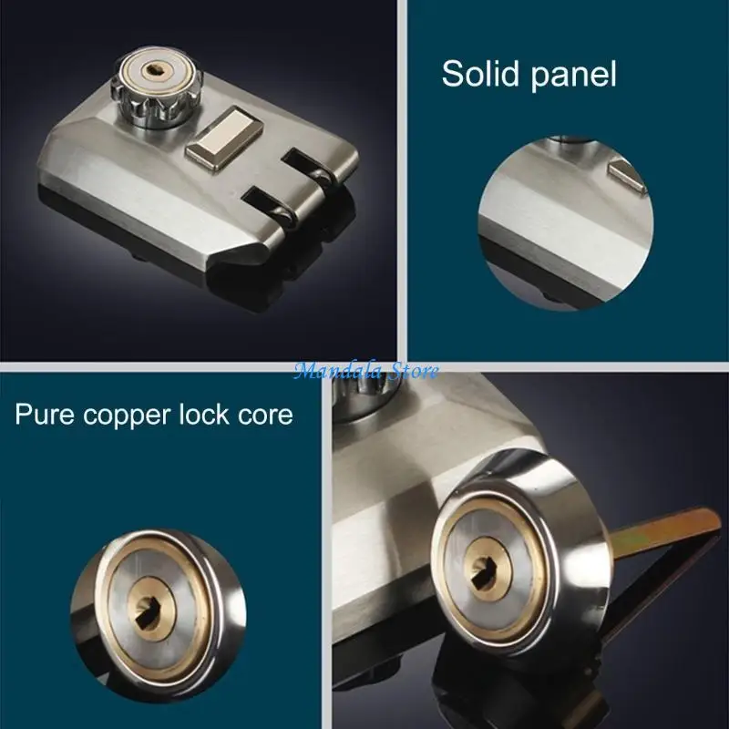 U2jc противоугонный дверной замок с ключом - Фотография_5