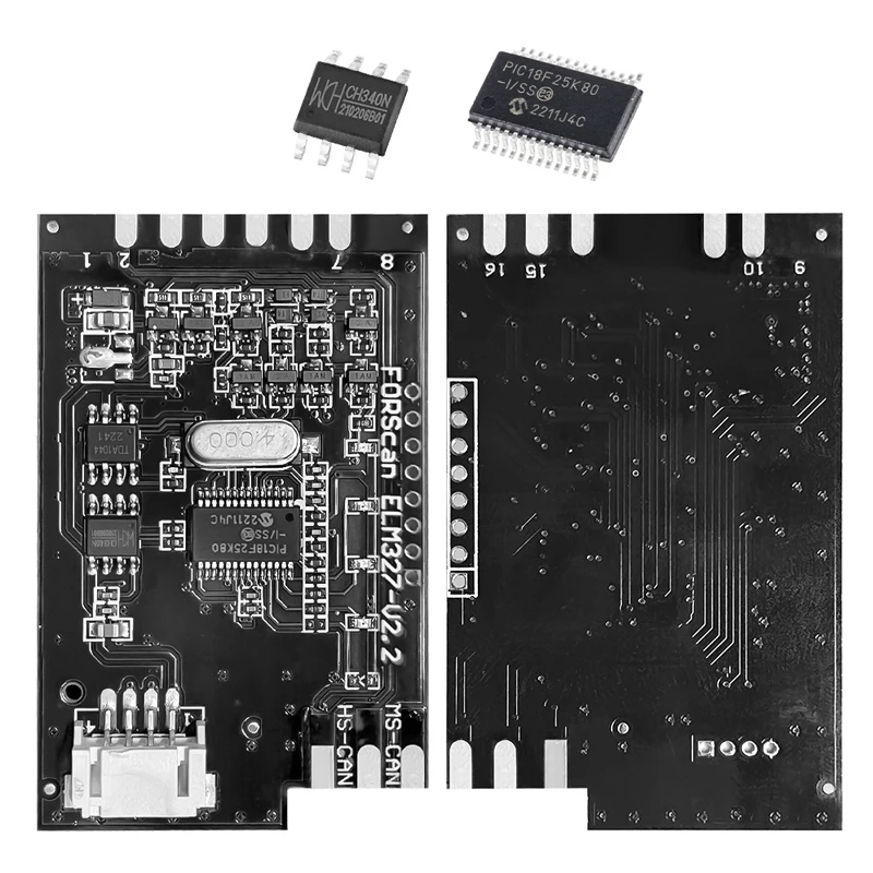 Forscan elm 327 obd2 диагностический сканер usb v1 - Фотография_6