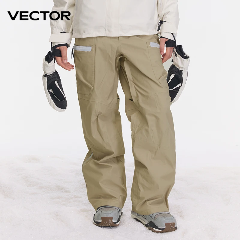 Бренд вектор зимние лыжные брюки - Фотография_3