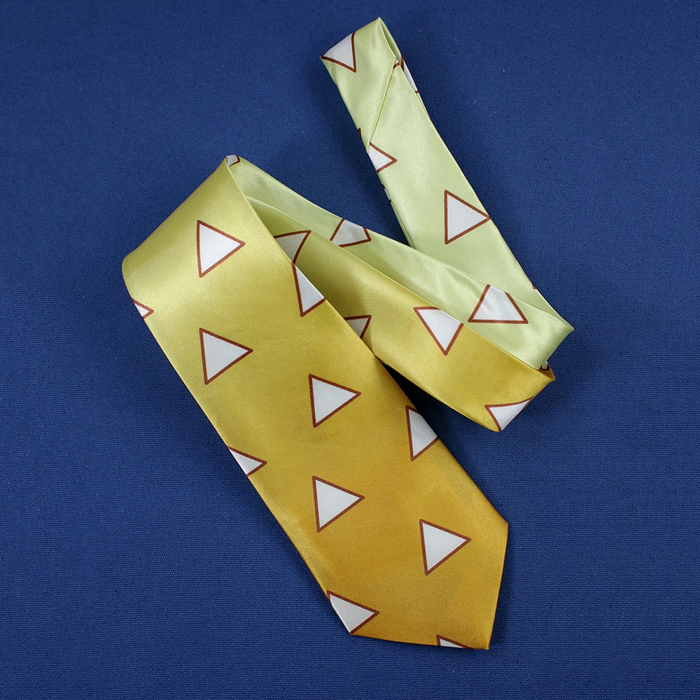 Галстук с принтом agatsuma zenitsu - Фотография_4