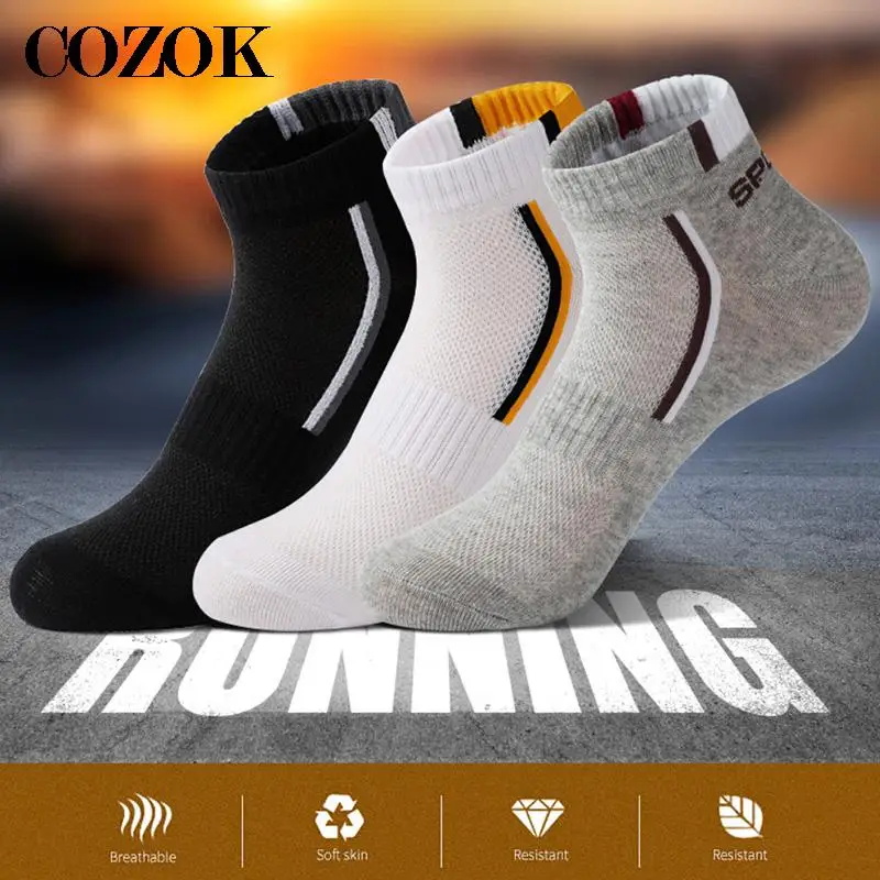 5 пар мужских носков до щиколотки размера 38-47 - Фотография_6