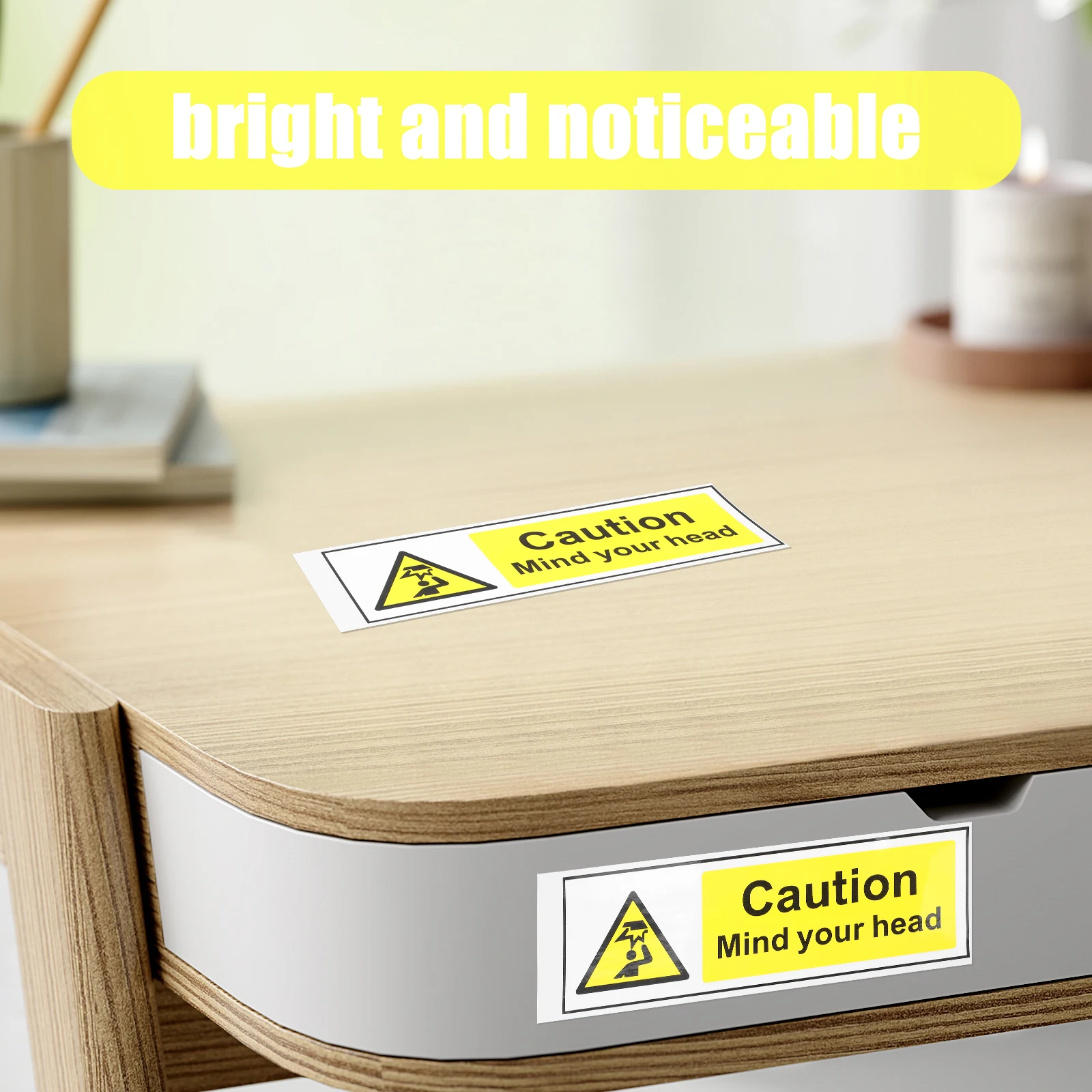 Наклейки «осторожно