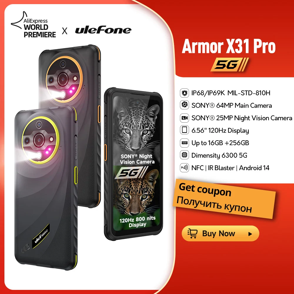 Ulefone armor x31 pro 5g защищенный
