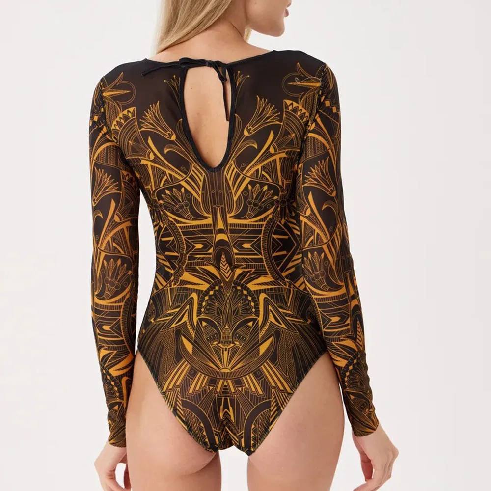 Женские цельные купальники с круглым - Фотография_2