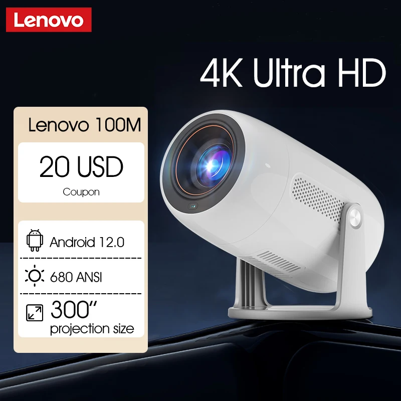 Портативный проектор lenovo 4k