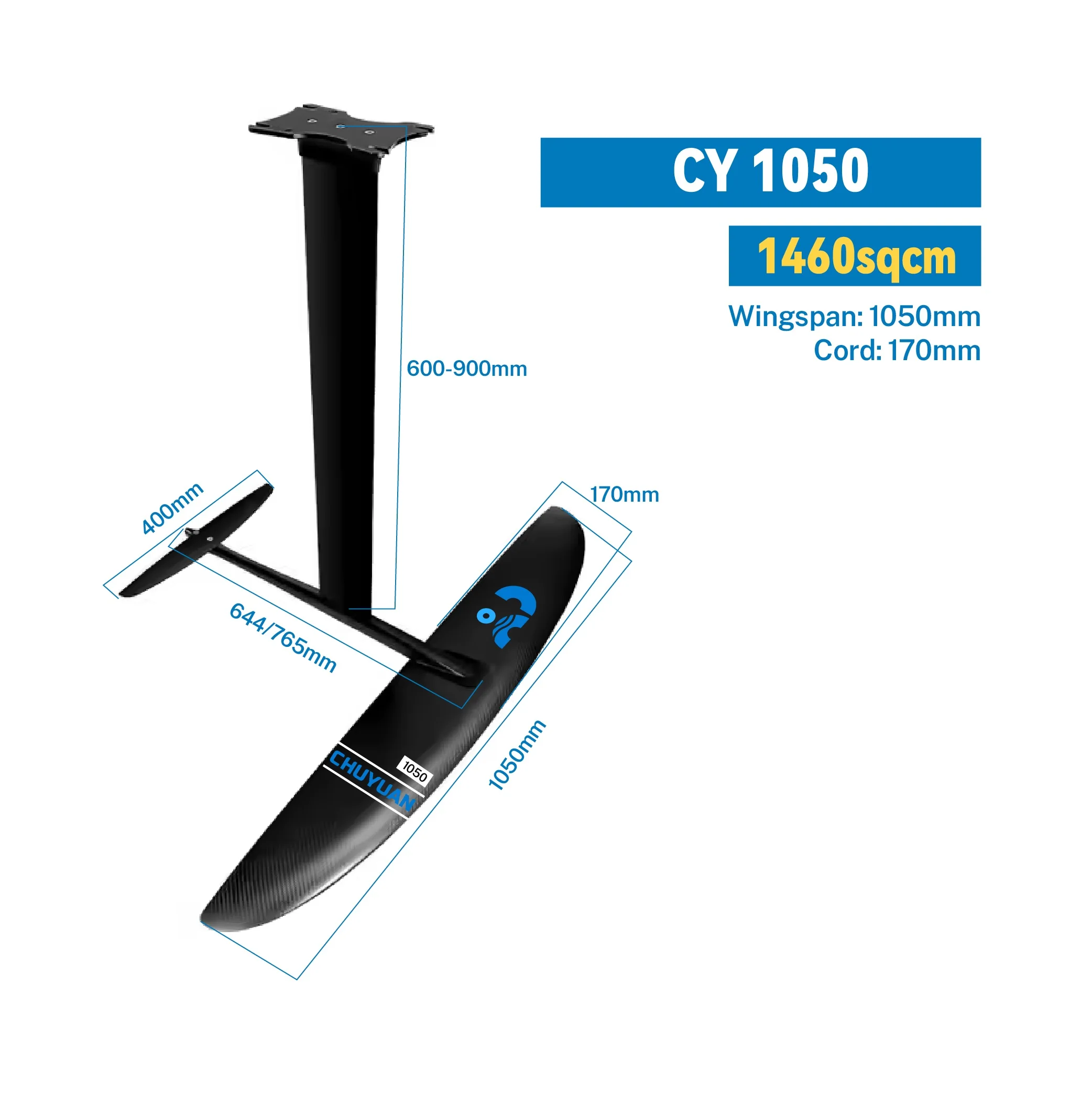 Cy 1050, надувная доска с логотипом на подводных крыльях - Фотография_2
