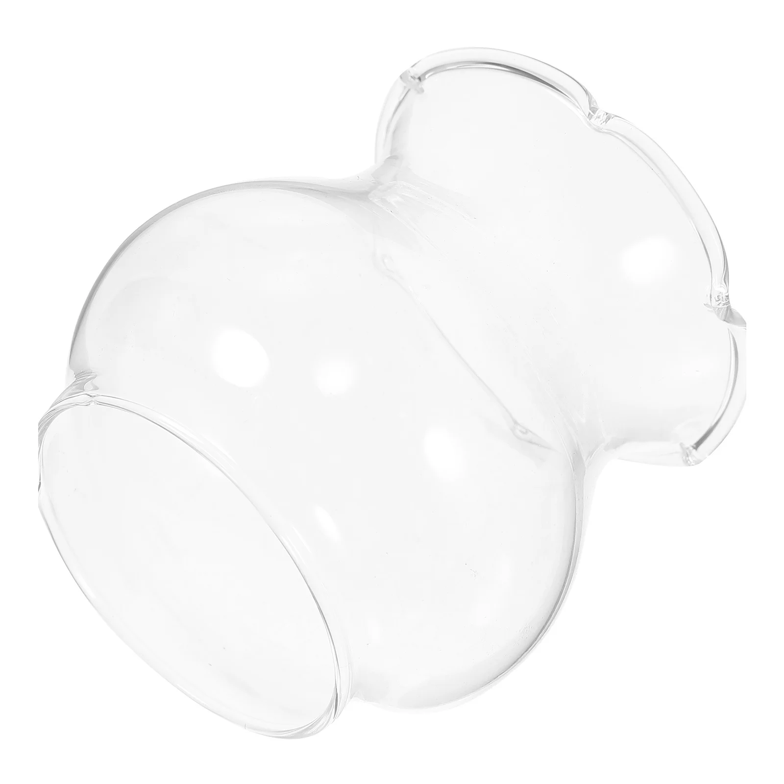 Прозрачный стеклянный масляный абажур - Фотография_4