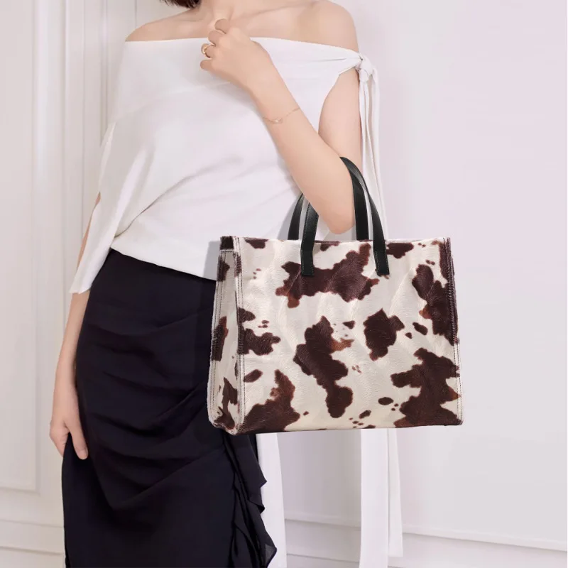 Осенне-зимняя плюшевая сумка-тоут