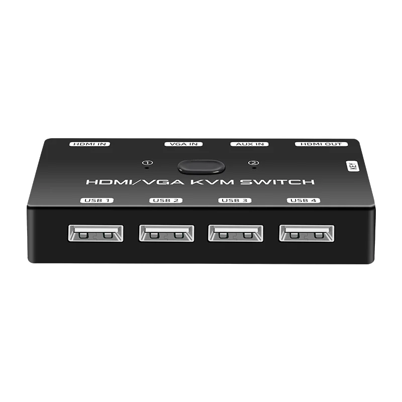 Kvm-переключатель гибридный hdmi - Фотография_5