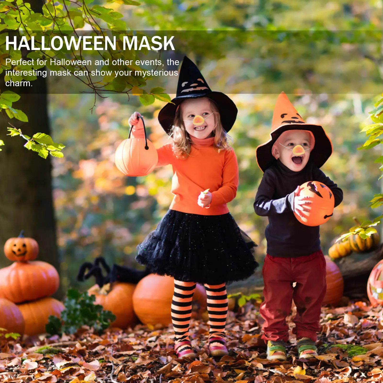 Маска носа животного хэллоуин детские - Фотография_2