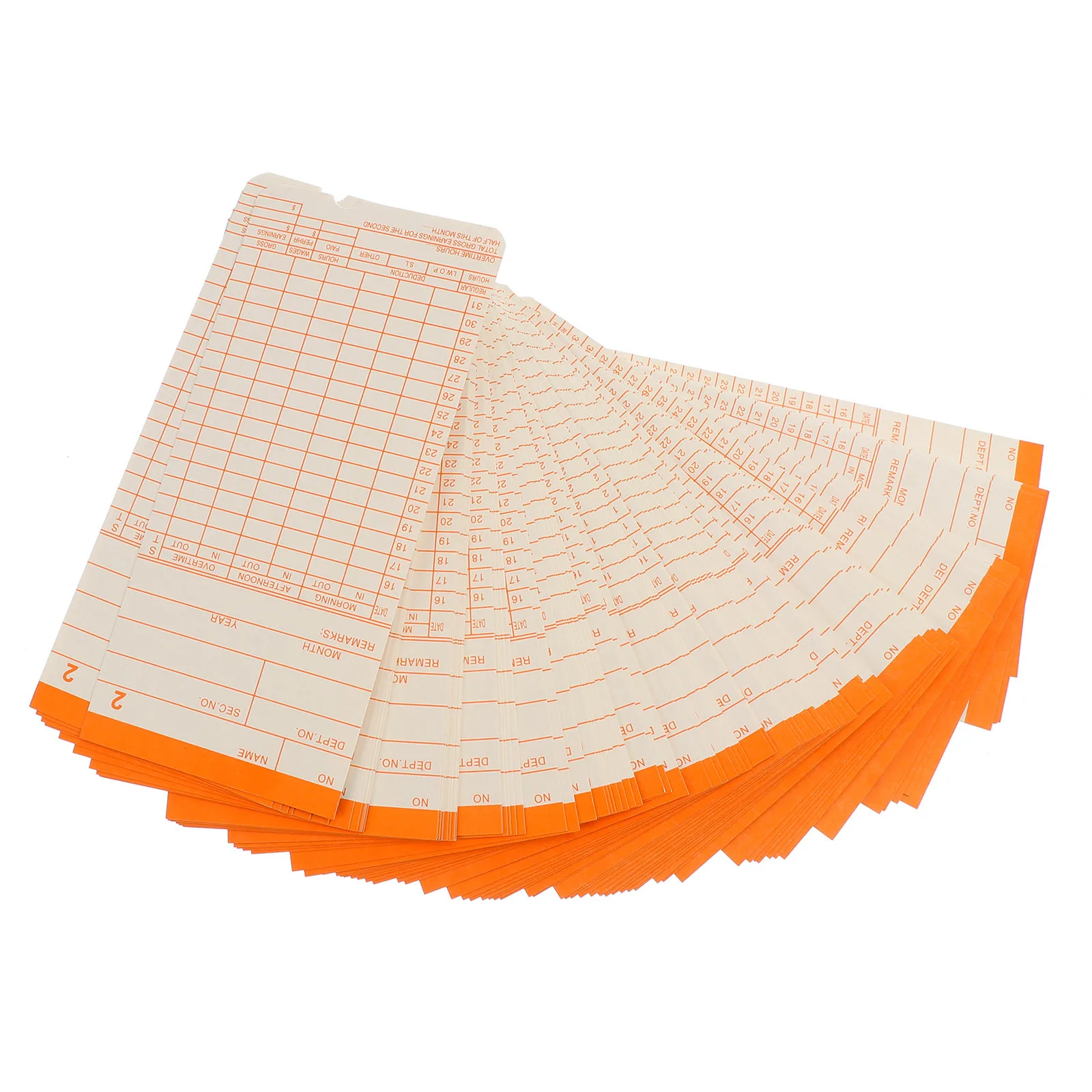 100 листов карточек учета рабочего времени - Фотография_6