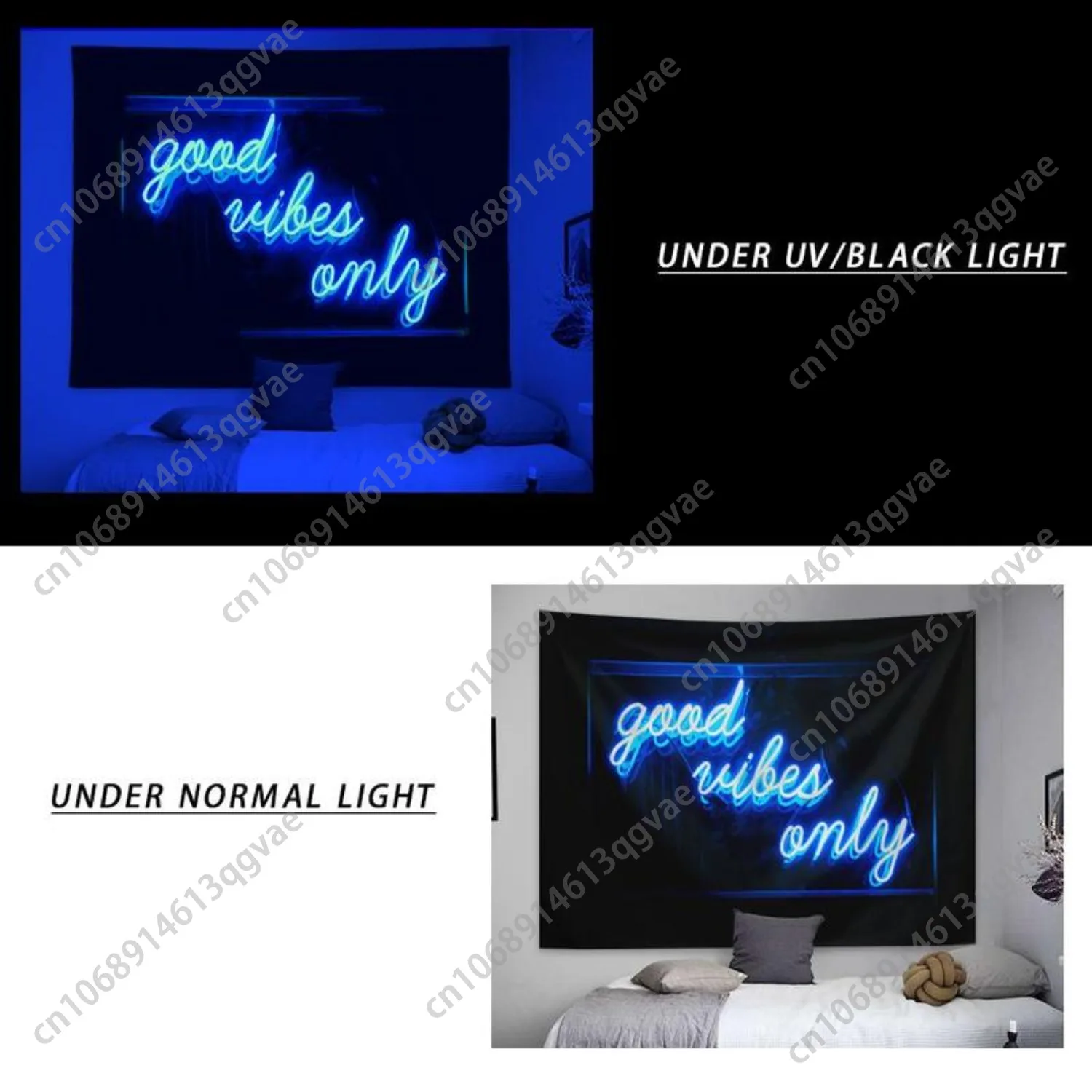 Флуоресцентный гобелен с буквенным - Фотография_5