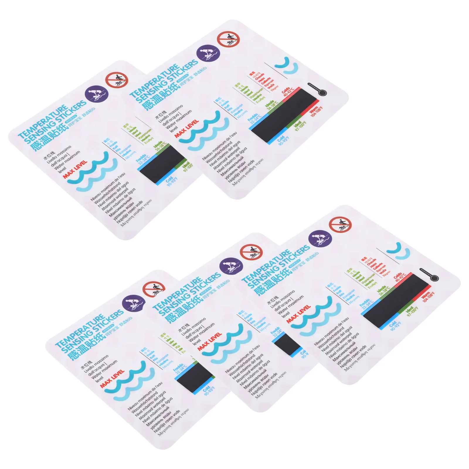 Наклейка на термометр для детской ванны - Фотография_5